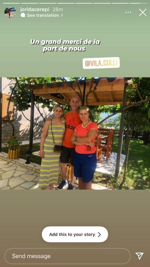 Vila Culli Përmet Exterior foto
